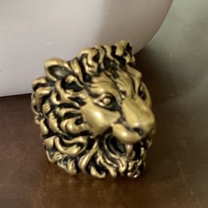 COPY - Gucci Lions Head Gold Ring